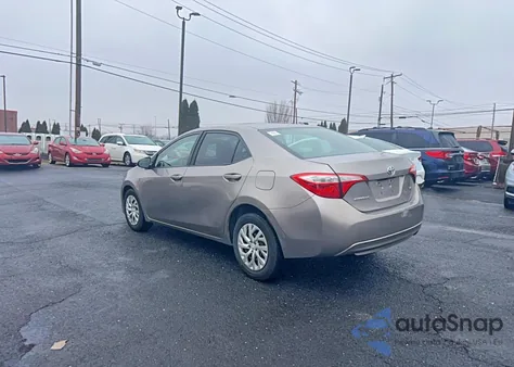 2016 Toyota Corolla L z USA, uszkodzony, nr VIN 2T1BURHE5GC696503